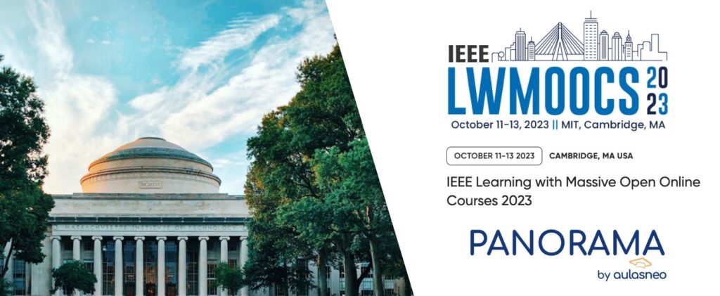Learning Management Analytics Panorama present at the IEEE LWMOOCs 2023 in MIT